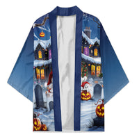 Halloween Christmas Kimono Funny Ghost Santa Christmas
