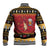 Carmarthenshire Wales Christmas Baseball Jacket Funny Welsh Red Dragon Beer Xmas - Wonder Print Shop
