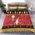Carmarthenshire Wales Christmas Bedding Set Funny Welsh Red Dragon Beer Xmas - Wonder Print Shop