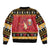 Carmarthenshire Wales Christmas Bomber Jacket Funny Welsh Red Dragon Beer Xmas - Wonder Print Shop