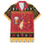 Carmarthenshire Wales Christmas Family Matching Short Sleeve Bodycon Dress and Hawaiian Shirt Funny Welsh Red Dragon Beer Xmas - Wonder Print Shop