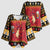 Carmarthenshire Wales Christmas Kimono Sleeve Blouse Funny Welsh Red Dragon Beer Xmas - Wonder Print Shop