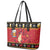 Carmarthenshire Wales Christmas Leather Tote Bag Funny Welsh Red Dragon Beer Xmas - Wonder Print Shop