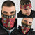 Carmarthenshire Wales Christmas Neck Gaiter Funny Welsh Red Dragon Beer Xmas - Wonder Print Shop
