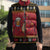 Carmarthenshire Wales Christmas Sleeveless Puffer Jacket Funny Welsh Red Dragon Beer Xmas - Wonder Print Shop