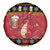 Carmarthenshire Wales Christmas Spare Tire Cover Funny Welsh Red Dragon Beer Xmas - Wonder Print Shop