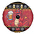 Carmarthenshire Wales Christmas Spare Tire Cover Funny Welsh Red Dragon Beer Xmas - Wonder Print Shop