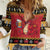 Carmarthenshire Wales Christmas Women Casual Shirt Funny Welsh Red Dragon Beer Xmas - Wonder Print Shop