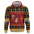 Carmarthenshire Wales Christmas Zip Hoodie Funny Welsh Red Dragon Beer Xmas - Wonder Print Shop
