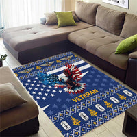 US Navy 250th Anniversary Veteran Area Rug - Wonder Print Shop