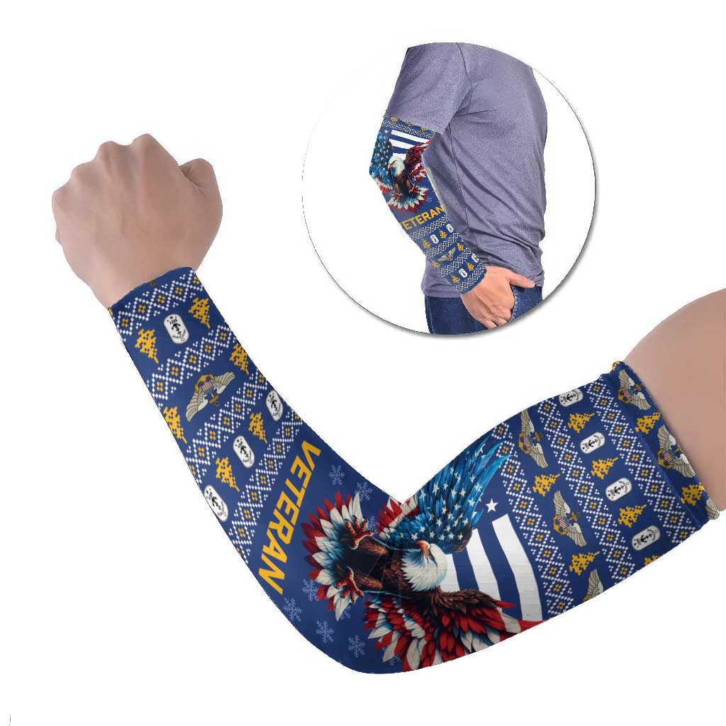 US Navy 250th Anniversary Veteran Arm Sleeves - Wonder Print Shop