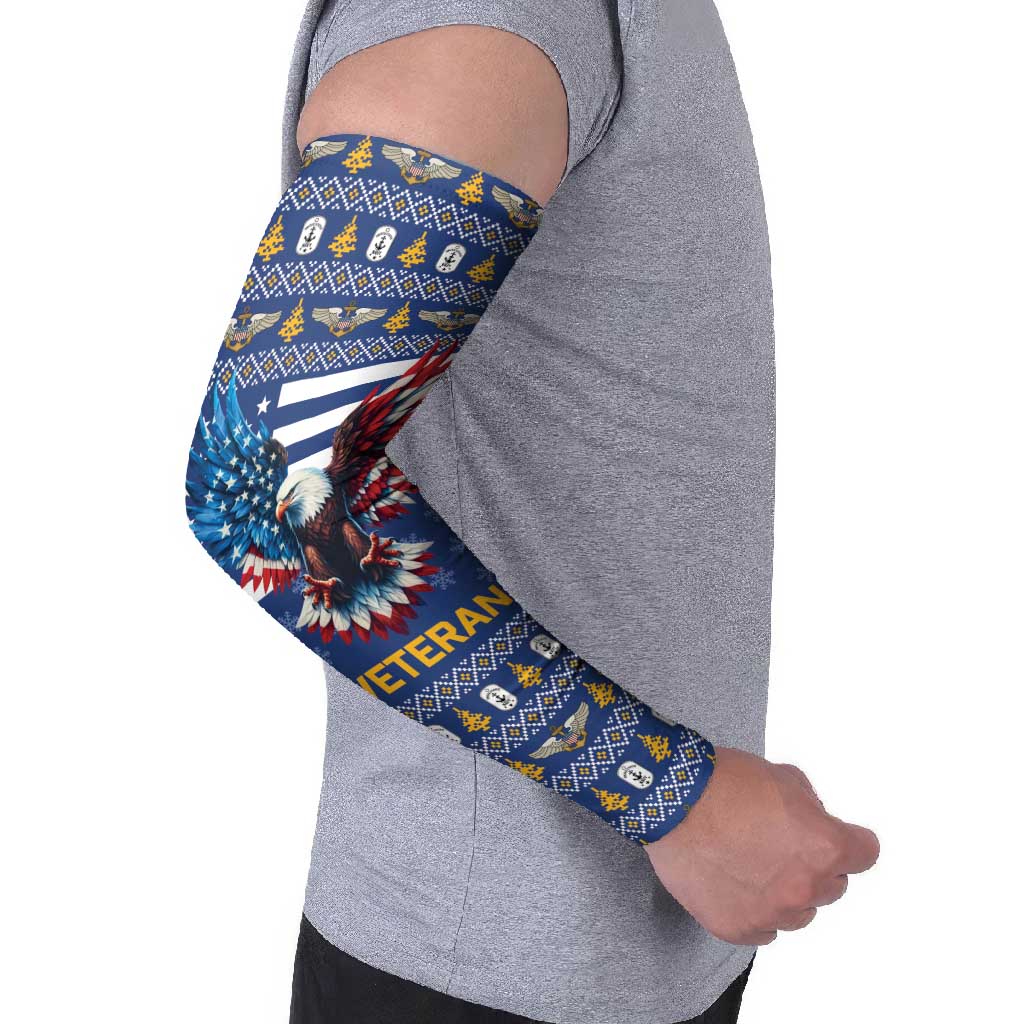 US Navy 250th Anniversary Veteran Arm Sleeves - Wonder Print Shop