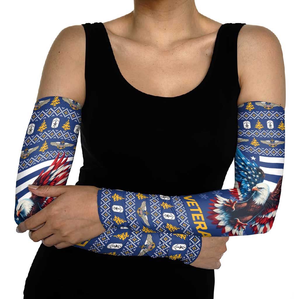 US Navy 250th Anniversary Veteran Arm Sleeves - Wonder Print Shop