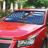 US Navy 250th Anniversary Veteran Auto Sun Shade - Wonder Print Shop