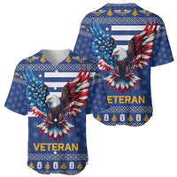 US Navy 250th Anniversary Veteran Baseball Jersey - Wonder Print Shop