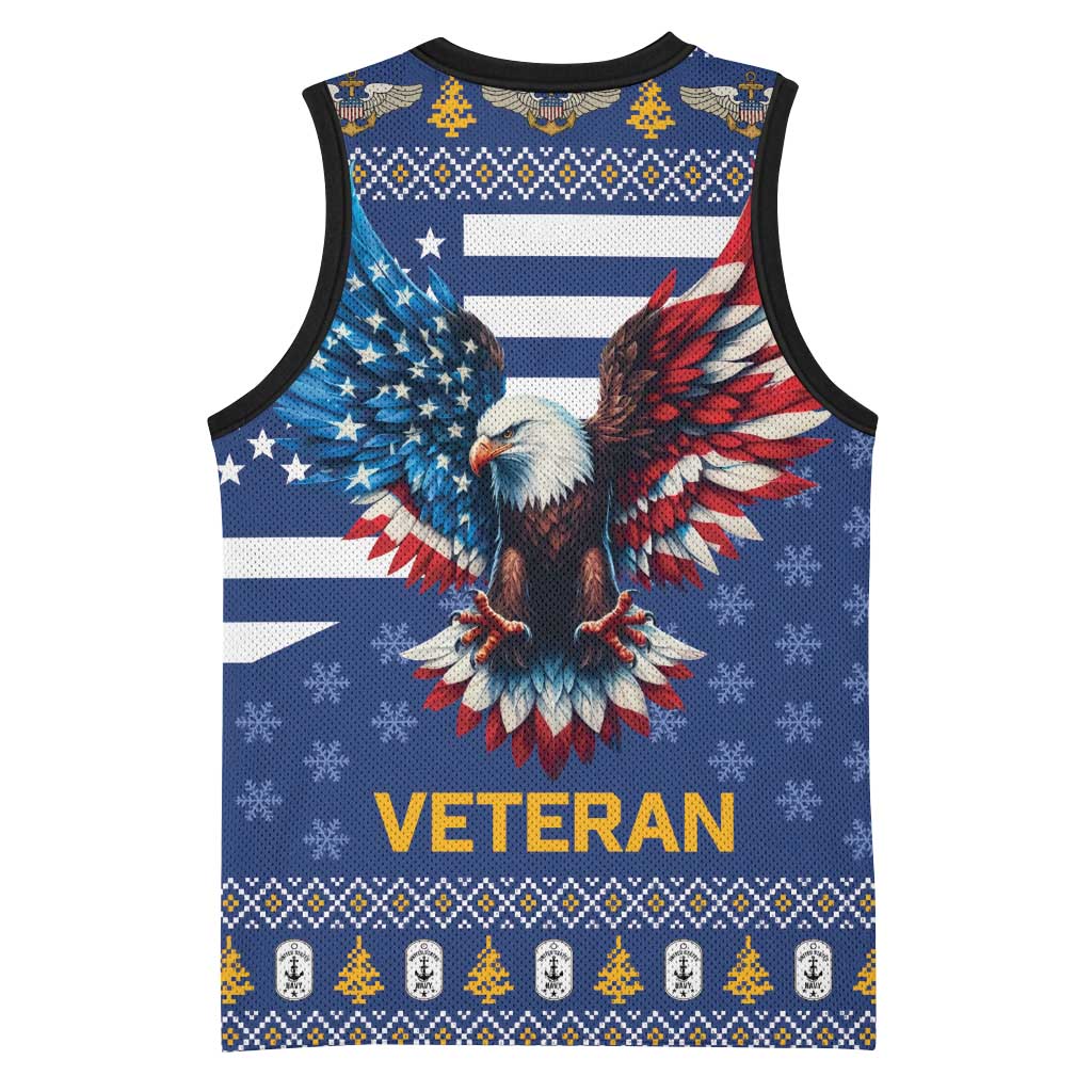 US Navy 250th Anniversary Veteran Basketball Jersey - Wonder Print Shop