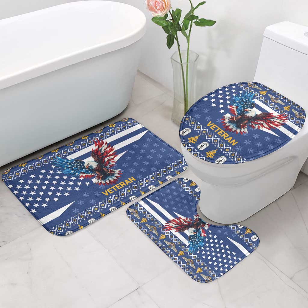 US Navy 250th Anniversary Veteran Bathroom Set - Wonder Print Shop