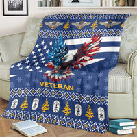 US Navy 250th Anniversary Veteran Blanket - Wonder Print Shop