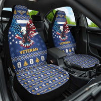 US Navy 250th Anniversary Veteran Car Seat Cover - Wonder Print Shop