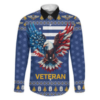 US Navy 250th Anniversary Veteran Family Matching Off Shoulder Short Dress and Hawaiian Shirt - Wonder Print Shop