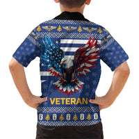 US Navy 250th Anniversary Veteran Hawaiian Shirt - Wonder Print Shop