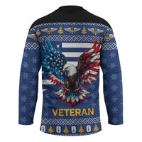 US Navy 250th Anniversary Veteran Hockey Jersey - Wonder Print Shop
