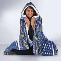 US Navy 250th Anniversary Veteran Hooded Blanket - Wonder Print Shop