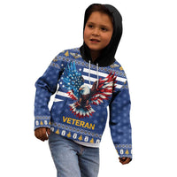US Navy 250th Anniversary Veteran Kid Hoodie - Wonder Print Shop