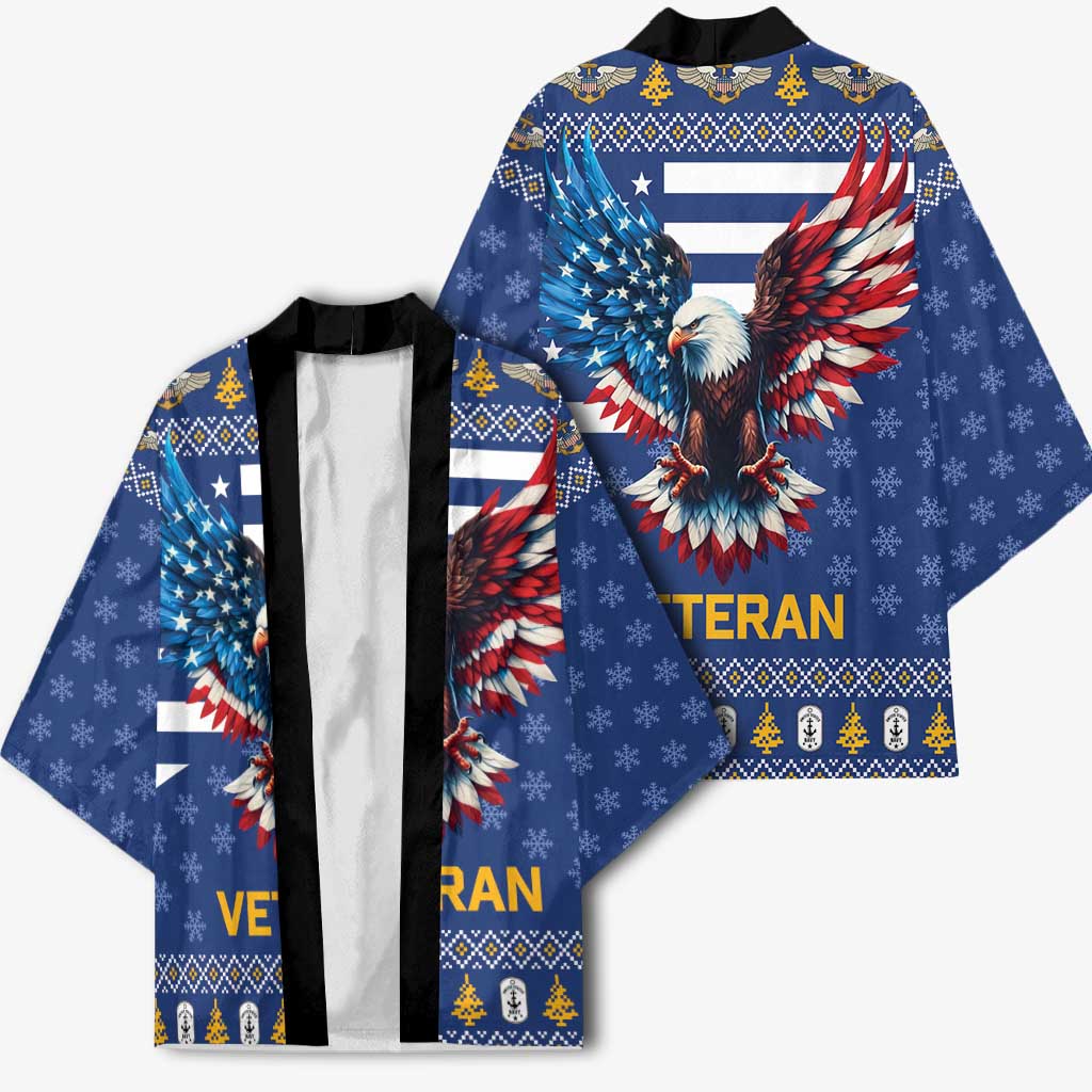 US Navy 250th Anniversary Veteran Kimono - Wonder Print Shop