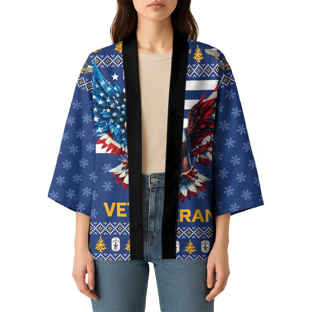 US Navy 250th Anniversary Veteran Kimono - Wonder Print Shop