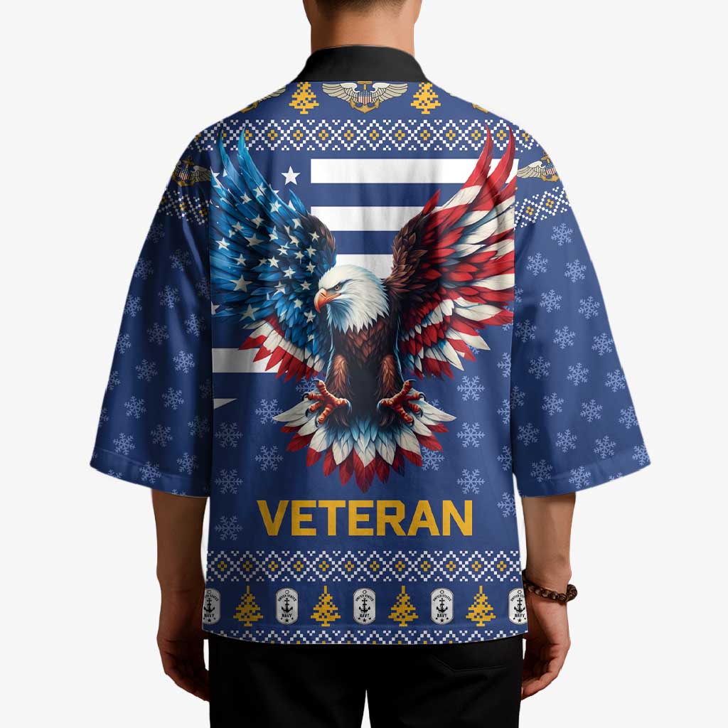 US Navy 250th Anniversary Veteran Kimono - Wonder Print Shop
