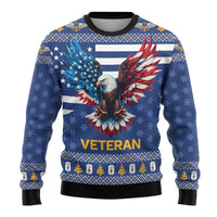 US Navy 250th Anniversary Veteran Ugly Christmas Sweater - Wonder Print Shop