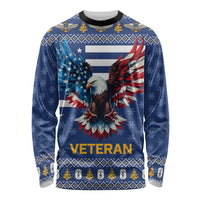 US Navy 250th Anniversary Veteran Long Sleeve Shirt - Wonder Print Shop