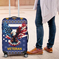 US Navy 250th Anniversary Veteran Luggage Cover - Wonder Print Shop