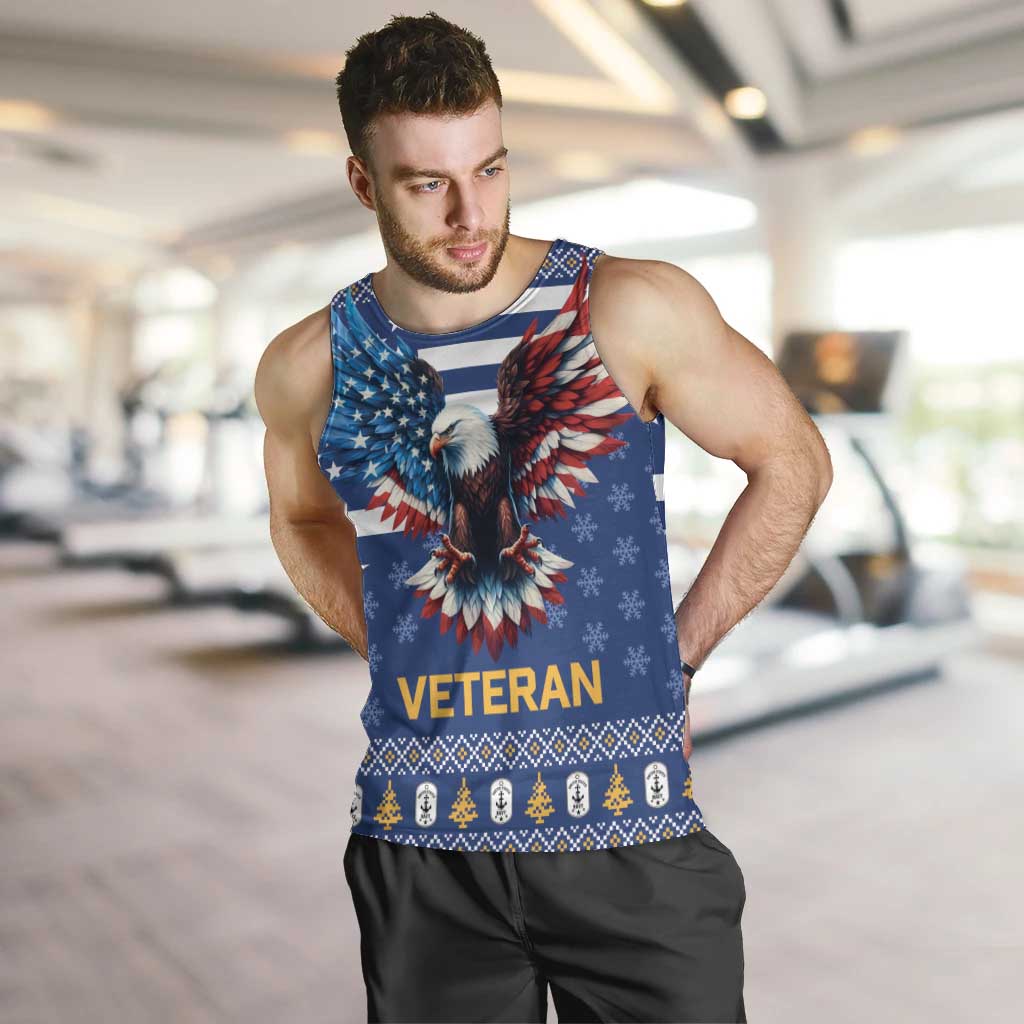 US Navy 250th Anniversary Veteran Men Tank Top - Wonder Print Shop