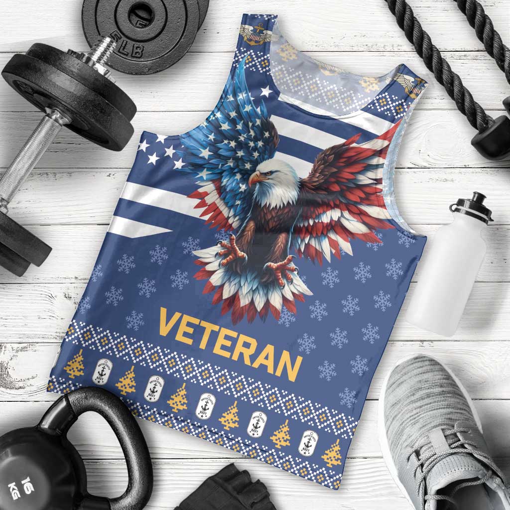 US Navy 250th Anniversary Veteran Men Tank Top - Wonder Print Shop