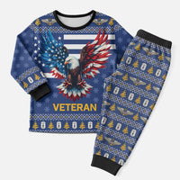 US Navy 250th Anniversary Veteran Christmas Pajama Set - Wonder Print Shop