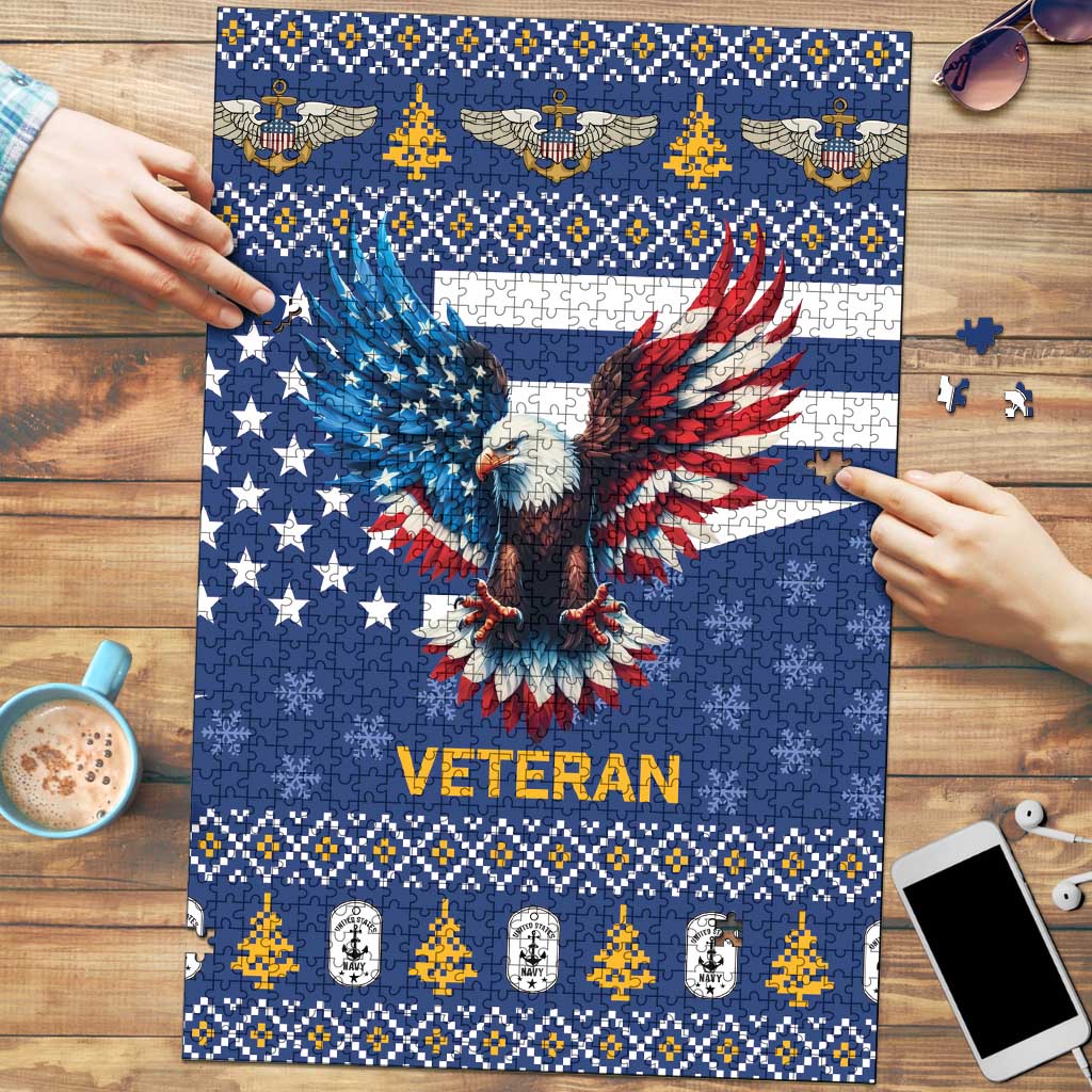 US Navy 250th Anniversary Veteran Puzzle - Wonder Print Shop