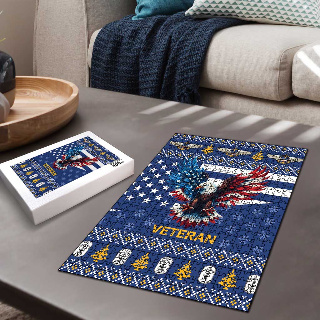 US Navy 250th Anniversary Veteran Puzzle - Wonder Print Shop