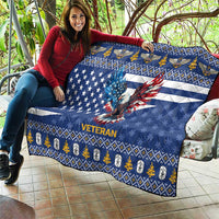 US Navy 250th Anniversary Veteran Quilt - Wonder Print Shop