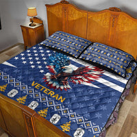 US Navy 250th Anniversary Veteran Quilt Bed Set - Wonder Print Shop