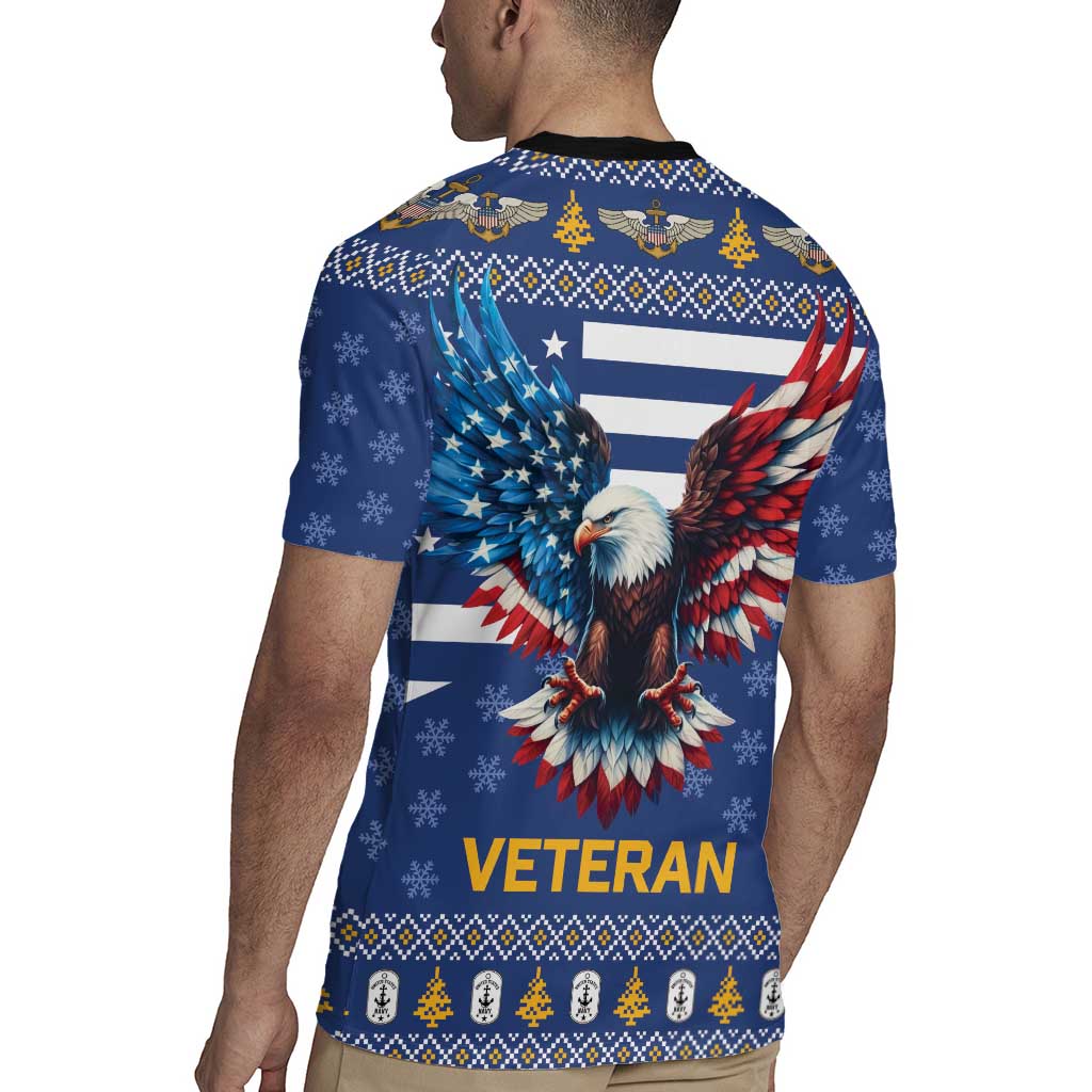 US Navy 250th Anniversary Veteran Rugby Jersey - Wonder Print Shop
