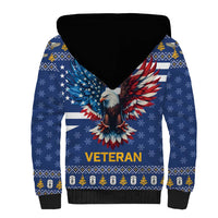 US Navy 250th Anniversary Veteran Sherpa Hoodie - Wonder Print Shop