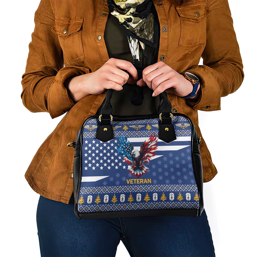 US Navy 250th Anniversary Veteran Shoulder Handbag - Wonder Print Shop