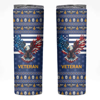 US Navy 250th Anniversary Veteran Skinny Tumbler - Wonder Print Shop