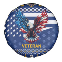 US Navy 250th Anniversary Veteran Spare Tire Cover - Wonder Print Shop