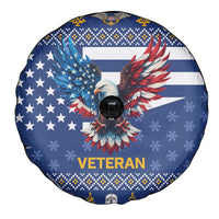 US Navy 250th Anniversary Veteran Spare Tire Cover - Wonder Print Shop