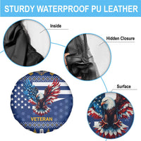 US Navy 250th Anniversary Veteran Spare Tire Cover - Wonder Print Shop