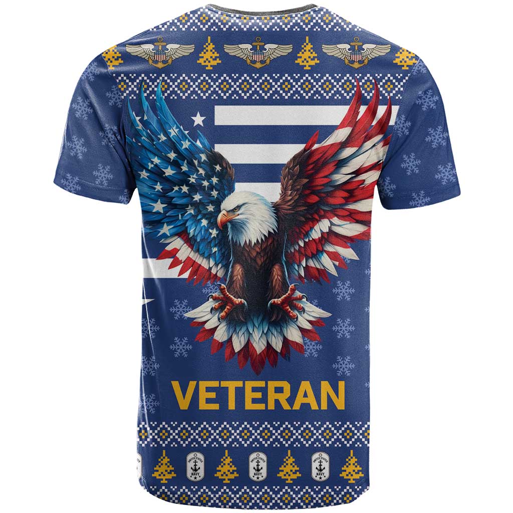 US Navy 250th Anniversary Veteran T Shirt - Wonder Print Shop