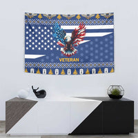 US Navy 250th Anniversary Veteran Tapestry - Wonder Print Shop